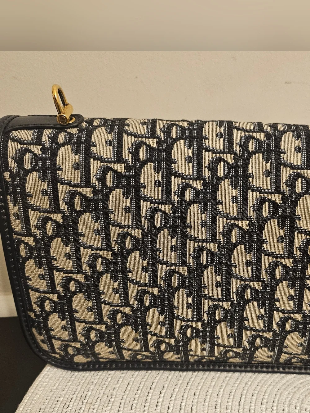 Christian Dior DiorAddict Oblique Jacquard Flap Bag – Gold Hardware - Picture 3 of 16